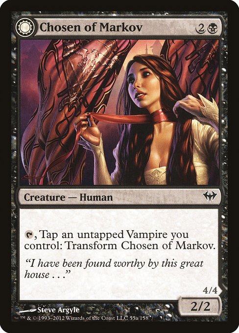 Magic the Gathering Card - Chosen of Markov - MTG Circle