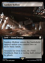 Magic the Gathering Card - Sunken Hollow - MTG Circle