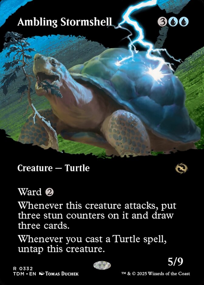 Magic the Gathering Card - Ambling Stormshell - MTG Circle