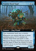 Magic the Gathering Card - Twenty-Toed Toad - MTG Circle