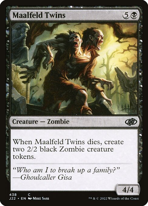 Magic the Gathering Card - Maalfeld Twins - MTG Circle