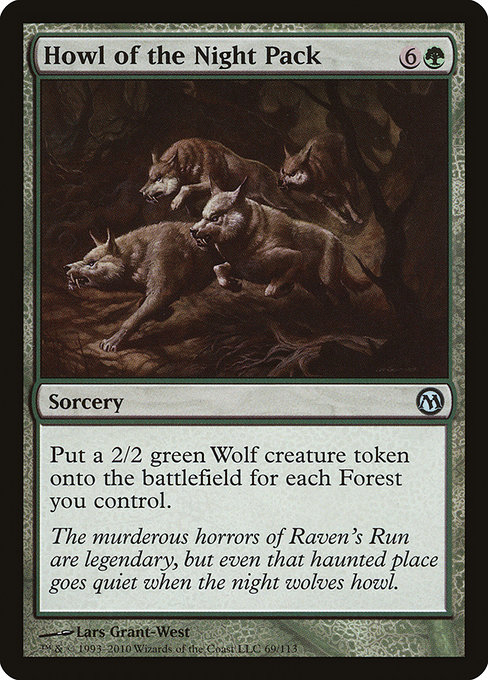 Magic the Gathering Card - Howl of the Night Pack - MTG Circle