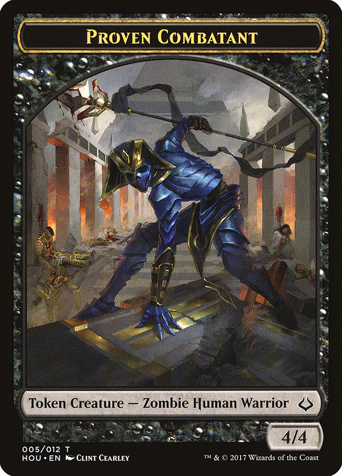 Magic the Gathering Card - Proven Combatant - MTG Circle
