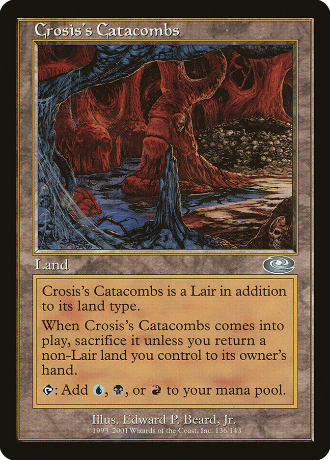 Magic the Gathering Card - Crosis's Catacombs - MTG Circle
