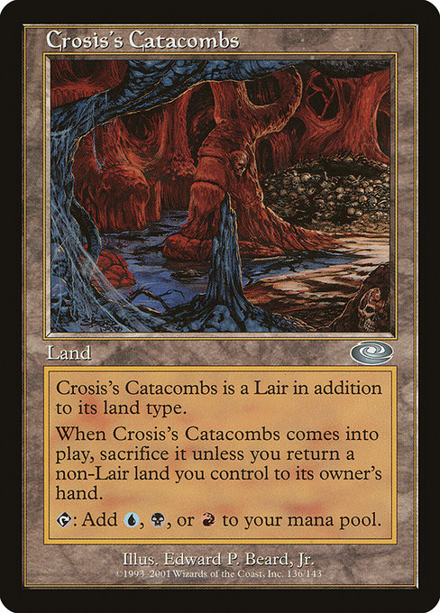 Magic the Gathering Card - Crosis's Catacombs - MTG Circle