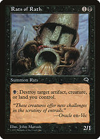 Magic the Gathering Card - Rats of Rath - MTG Circle