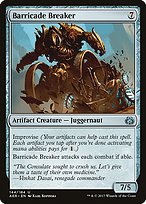 Magic the Gathering Card - Barricade Breaker - MTG Circle
