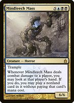 Magic the Gathering Card - Mindleech Mass - MTG Circle