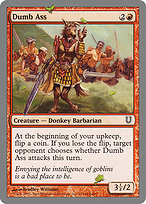 Magic the Gathering Card - Dumb Ass - MTG Circle
