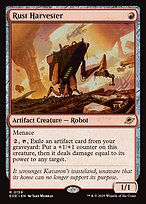 Magic the Gathering Card - Rust Harvester - MTG Circle