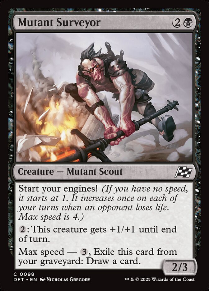 Magic the Gathering Card - Mutant Surveyor - MTG Circle