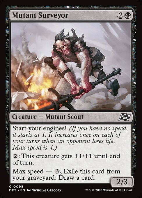 Magic the Gathering Card - Mutant Surveyor - MTG Circle