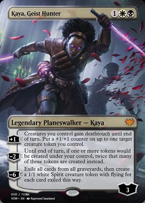 Magic the Gathering Card - Kaya, Geist Hunter - MTG Circle