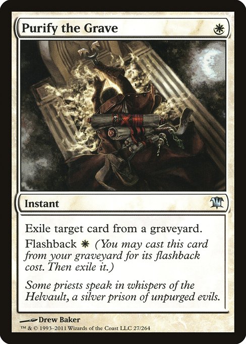 Magic the Gathering Card - Purify the Grave - MTG Circle