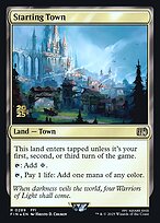 Magic the Gathering Card - Starting Town - MTG Circle