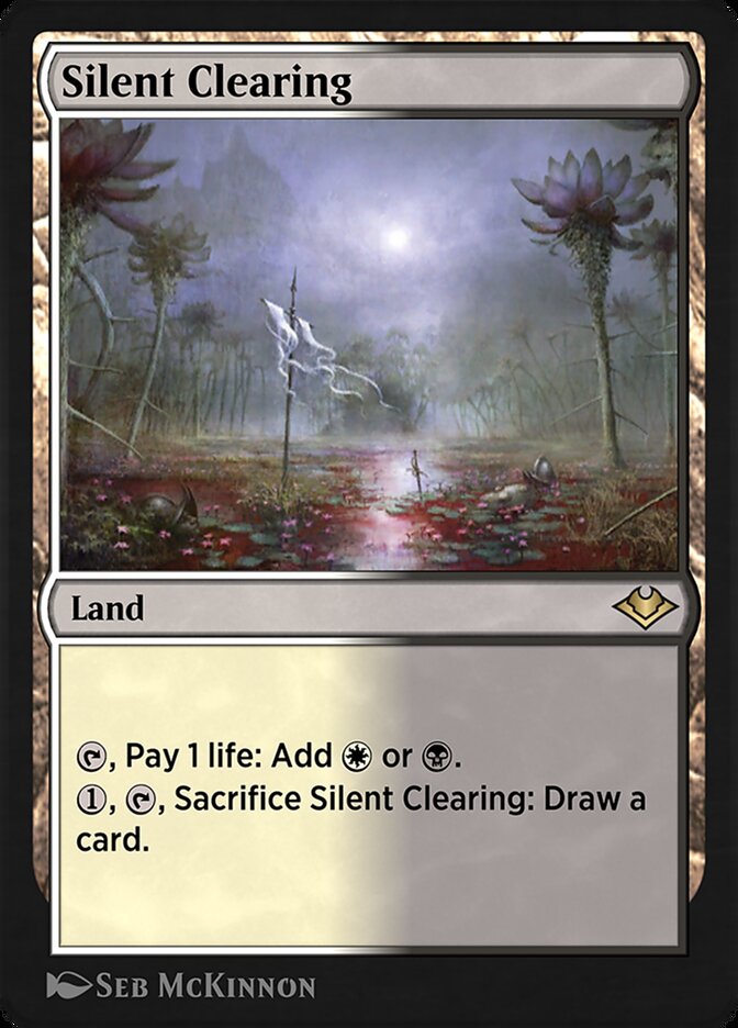 Magic the Gathering Card - Silent Clearing - MTG Circle