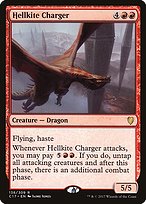 Magic the Gathering Card - Hellkite Charger - MTG Circle