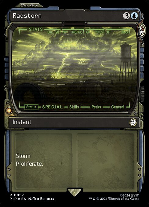 Magic the Gathering Card - Radstorm - MTG Circle