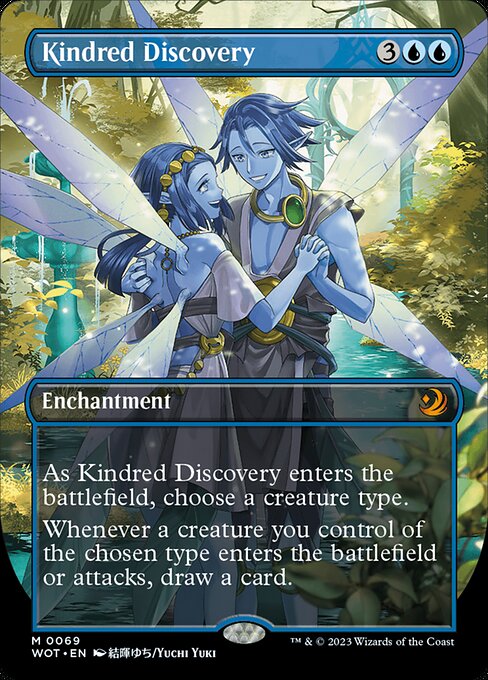 Magic the Gathering Card - Kindred Discovery - MTG Circle