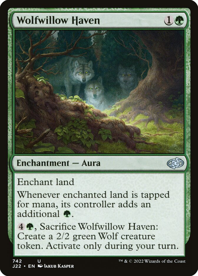 Magic the Gathering Card - Wolfwillow Haven - MTG Circle