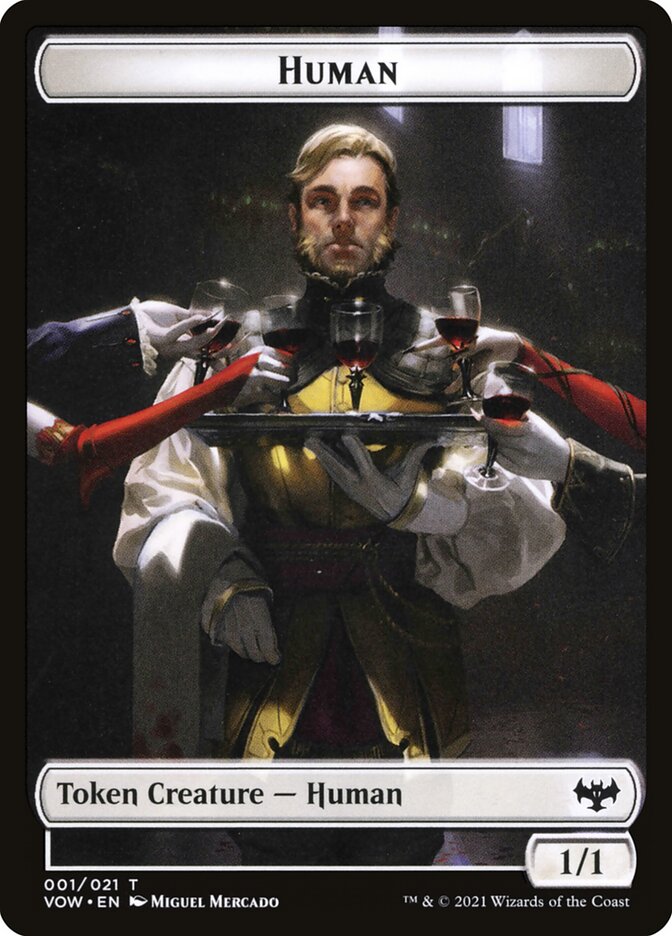 Magic the Gathering Card - Human - MTG Circle