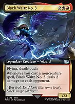 Magic the Gathering Card - Black Waltz No. 3 - MTG Circle