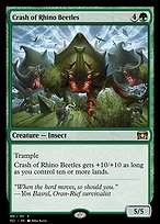 Magic the Gathering Card - Crash of Rhino Beetles - MTG Circle