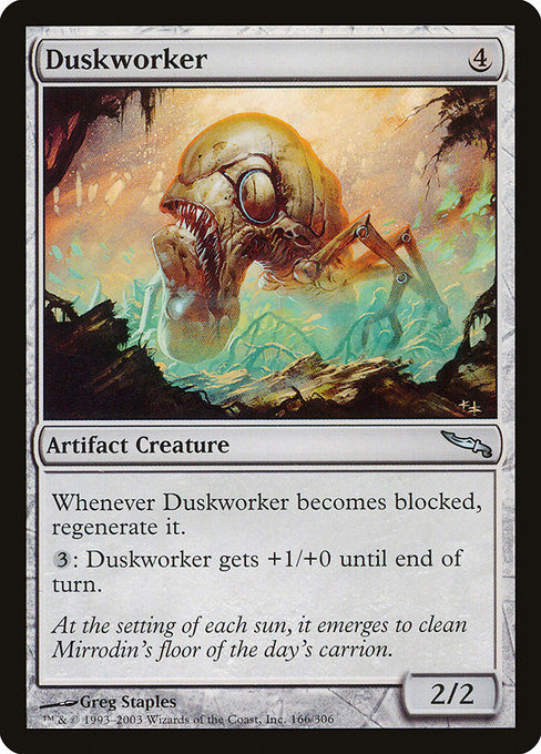 Magic the Gathering Card - Duskworker - MTG Circle