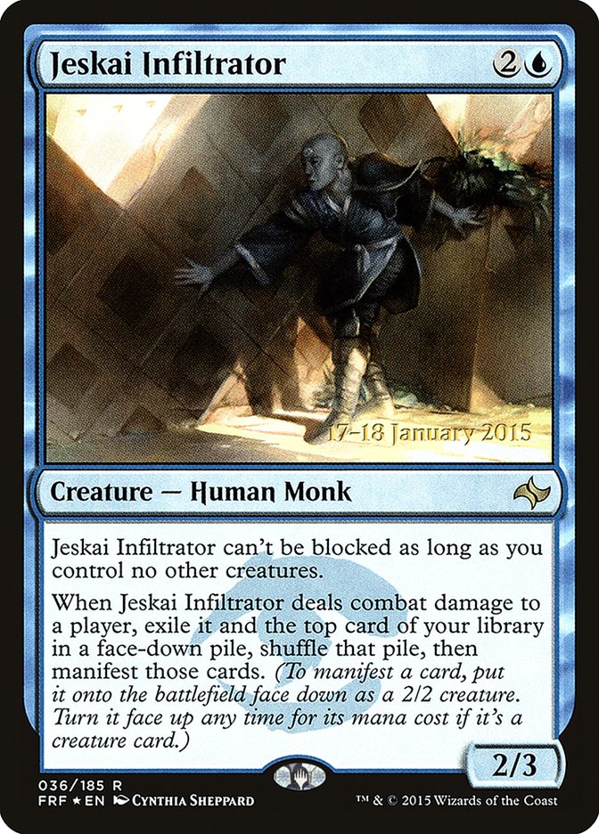 Magic the Gathering Card - Jeskai Infiltrator - MTG Circle