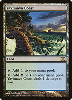 Magic the Gathering Card - Yavimaya Coast - MTG Circle