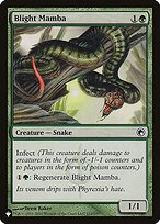 Magic the Gathering Card - Blight Mamba - MTG Circle