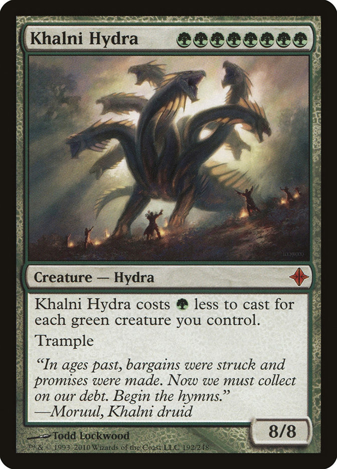 Magic the Gathering Card - Khalni Hydra - MTG Circle