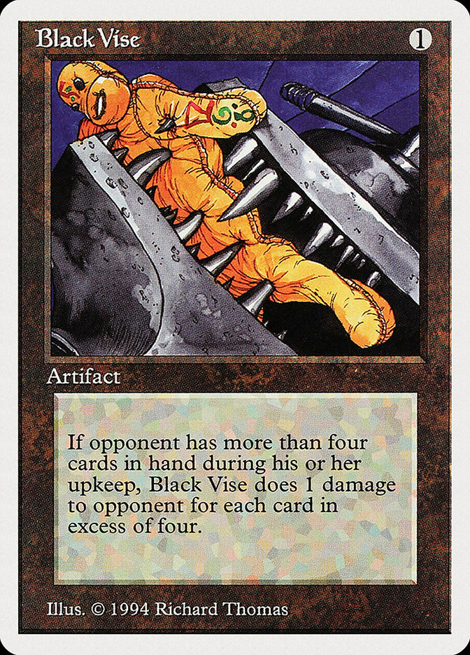 Magic the Gathering Card - Black Vise - MTG Circle