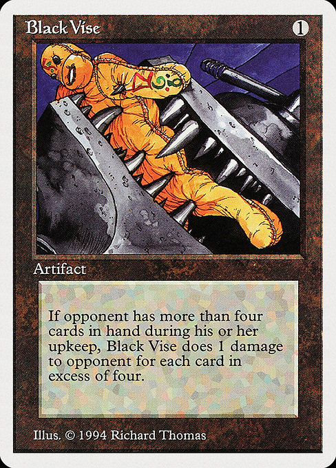 Magic the Gathering Card - Black Vise - MTG Circle