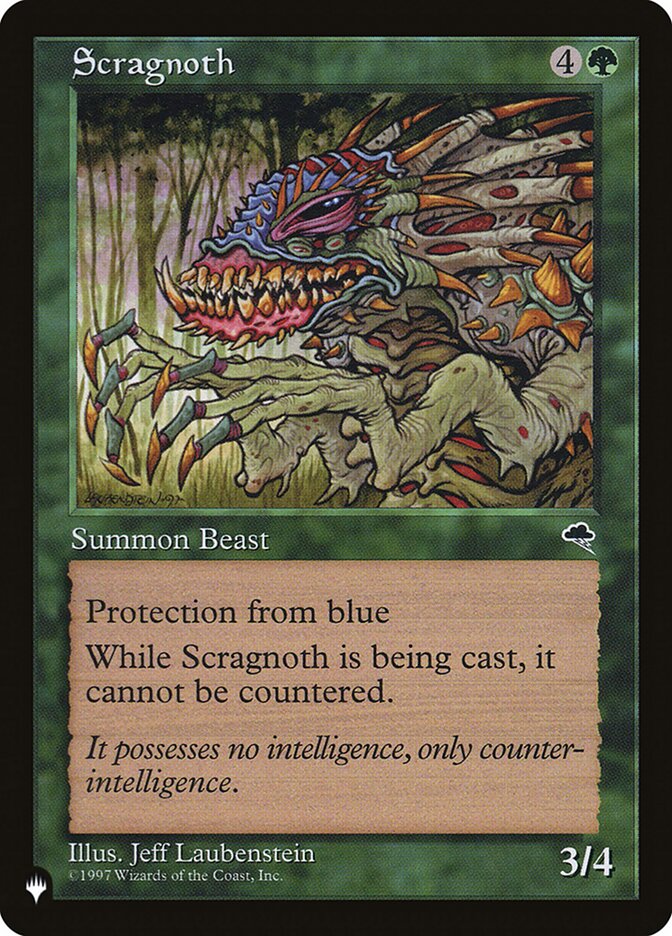 Magic the Gathering Card - Scragnoth - MTG Circle