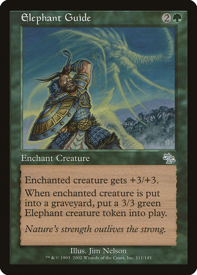 Magic the Gathering Card - Elephant Guide - MTG Circle