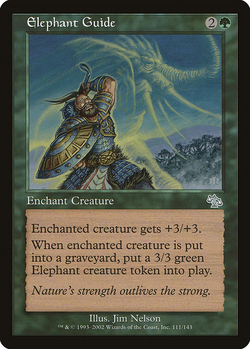 Magic the Gathering Card - Elephant Guide - MTG Circle