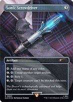 Magic the Gathering Card - Sonic Screwdriver - MTG Circle