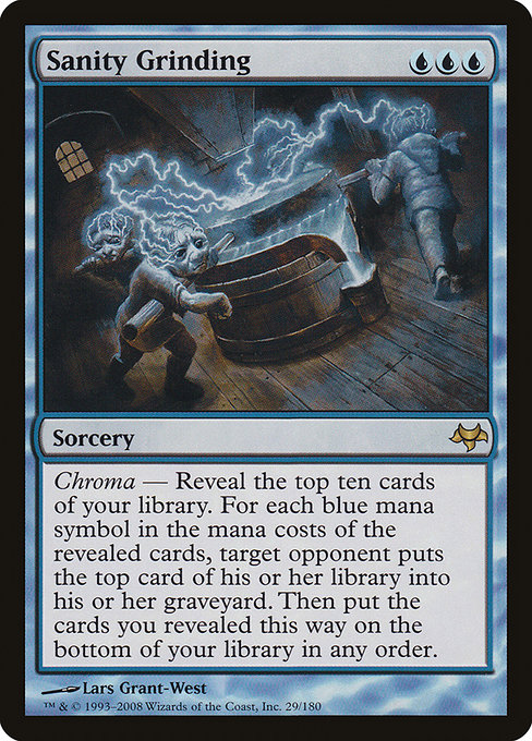 Magic the Gathering Card - Sanity Grinding - MTG Circle
