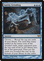 Magic the Gathering Card - Sanity Grinding - MTG Circle