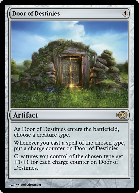 Magic the Gathering Card - Door of Destinies - MTG Circle