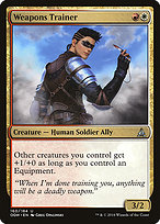 Magic the Gathering Card - Weapons Trainer - MTG Circle