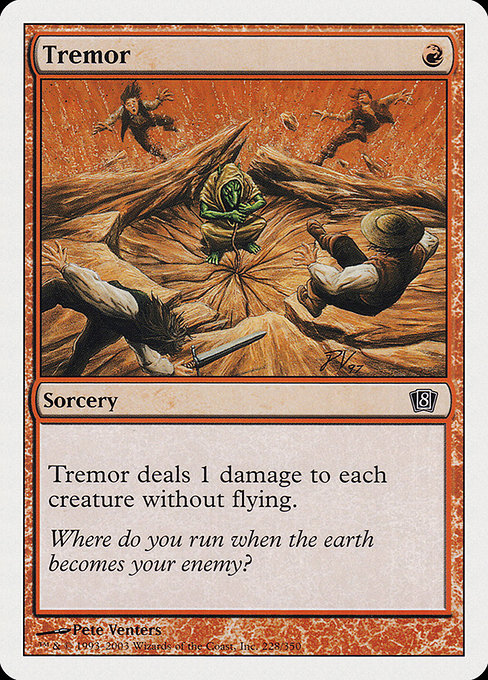 Magic the Gathering Card - Tremor - MTG Circle