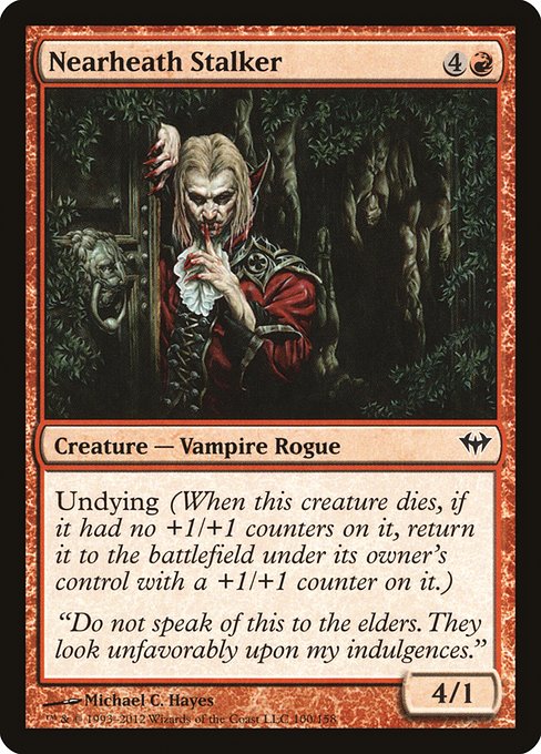 Magic the Gathering Card - Nearheath Stalker - MTG Circle
