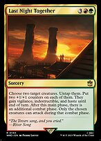 Magic the Gathering Card - Last Night Together - MTG Circle