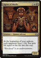 Magic the Gathering Card - Agent of Masks - MTG Circle
