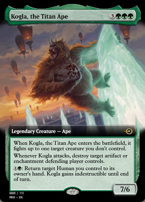 Magic the Gathering Card - Kogla, the Titan Ape - MTG Circle