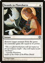 Magic the Gathering Card - Swords to Plowshares - MTG Circle