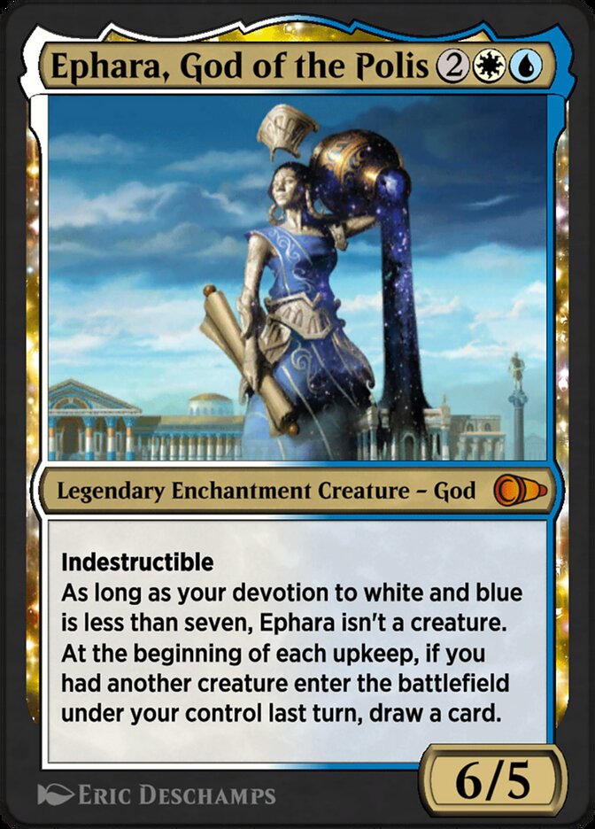 Magic the Gathering Card - Ephara, God of the Polis - MTG Circle