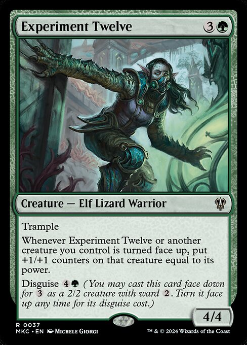 Magic the Gathering Card - Experiment Twelve - MTG Circle